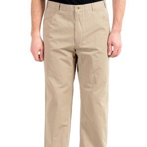 Malo Men's Beige Casual Pants